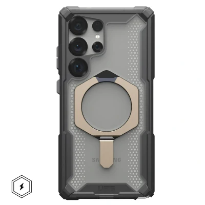 Abbildung von Samsung Galaxy S25 Ultra Hülle MagSafe Kunststoff UAG Hard Case/Backcover Handyhülle Grau Shockproof/Stoßfest