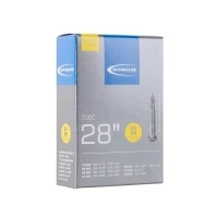 Abbildung von Schwalbe Fahrradschlauch SV20 Extra Light 18/25 622/630 EK 50 mm, Sclaverantventil, 28 Zoll
