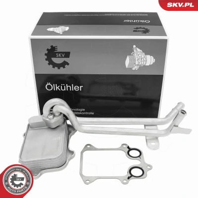 Abbildung von ESEN SKV 31SKV288 Ölkühler VOLKSWAGEN: GOLF 6, Passat B6 Variant, Touran I, AUDI: A3 Schrägheck, Sportback, SKODA: Octavia 2 Combi, Fabia Combi