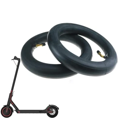 Abbildung von Gdraco 8,5 Zoll Doppelte Stärke Schlauch für Xiaomi M365/Pro2/Pro/1S/Essential,8 1/2 x2 E Scooter mit Ventil 45 Elektro Verdickter Ersatzschlauch（2PCS）