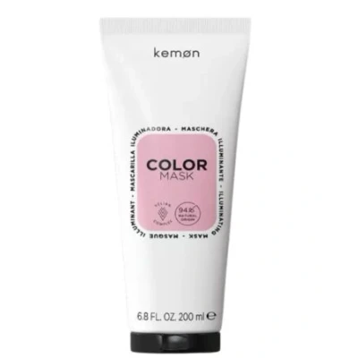 Abbildung von Kemon Color Mask, aufhellende Maske für gefärbtes Haar, verleiht Glanz und Geschmeidigkeit, fördert UV Schutz durch Conditioner Schutzmittel, 200 ml