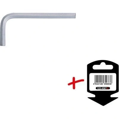 Abbildung von KS TOOLS 151.20215 E Winkelschraubendreher Innensechskant 15,5, 46,5mm 1,5