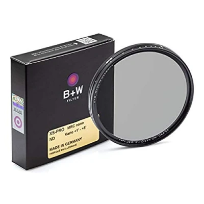 Abbildung von B+W Graufilter ND vario / variabel ND2 32 (77mm, MRC nano, XS Pro, 16x vergütet, Premium)