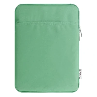 Abbildung von TiMOVO 9 11 Zoll Tablet Tasche für iPad 10. Gen. 10.9&quot;, 9/8/7. 10.2&quot;, Air 11/Air 5/4. Galaxy Tab A9+/A9 Plus 11&quot;, Schutztasche Smart Keyboard, Bodhi Grün