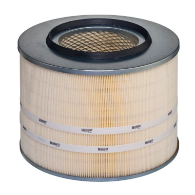 Abbildung von HENGST FILTER E273L Luftfilter 243 327 Filtereinsatz MERCEDES BENZ: LK/LN2, NG