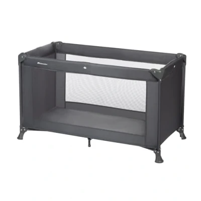 Abbildung von BEBE CONFORT Bebeconfort Soft Dreams, Reisebett, Babybett, mit Matratze, höhenverstellbar, von Geburt bis 3 Jahre, 15 kg, Mineral Graphit