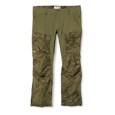 Abbildung von Fjällräven Herren Keb Trousers M Reg Hose, Green Camo Laurel Green, 52 EU