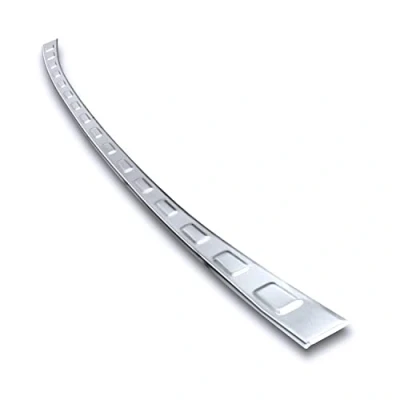 Abbildung von tuning art L455 Edelstahl Ladekantenschutz passend für Nissan Qashqai 3 J12, Farbe:Silber