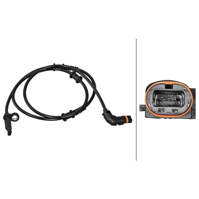 Abbildung von HELLA 6PU 358 217 151 ABS Sensor Hallsensor 2 1015 MERCEDES BENZ: ML Klasse