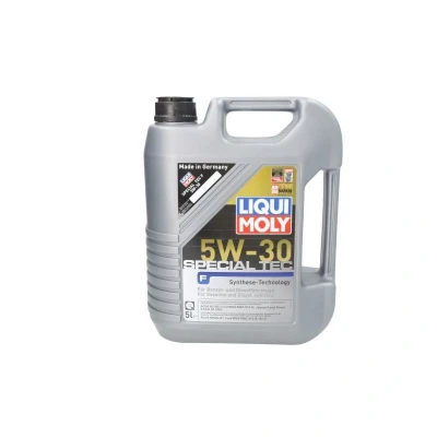 Abbildung von Liqui Moly Special Tec F 5W 30 5l Motoröl 3853 HYUNDAI: i20 II Schrägheck, Kona SUV, i30 III Kombi, FORD: MONDEO 3 4, FOCUS Stufenheck
