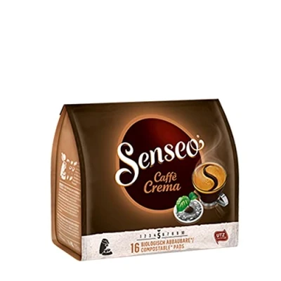 Abbildung von Senseo® Kaffeepad, Caffè Crema Excellent, Schokolade, koffeinhaltig, 16 Pads á 7,9 g, Sie erhalten 1 Packung