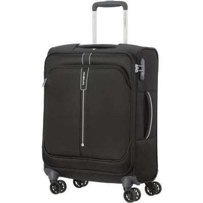 Abbildung von Samsonite Popsoda Spinner 55/20 Length 40Cm 55 Black Koffer mit 4 Rollen Weichgepäck