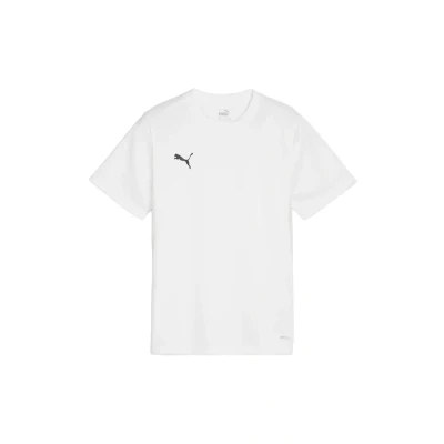Abbildung von Puma Fussball Teamsport Teamgoal Sport Tshirt für Kinder, Größe: 128, Weissschwarzgrau