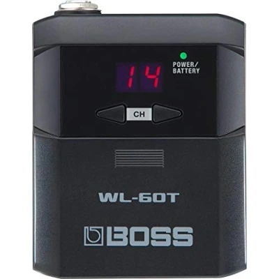 Abbildung von BOSS WL 60T Funksender für 60 Wireless System Verbinde ein zweites Instrument schnelle Wechsel auf der Bühne Bis zu 25 Stunden Laufzeit Perfekt anspruchsvolle Live Musiker