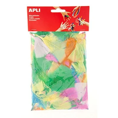 Abbildung von APLI Kids 14 g Federn für Handwerk