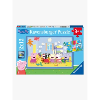 Abbildung von Ravensburger Puzzle Peppa Wutz 2x12 Teile