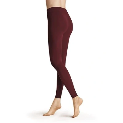 Abbildung von Hudson Damen Leggings Seamless blickdicht matt 90 DEN deep red 0540 M L