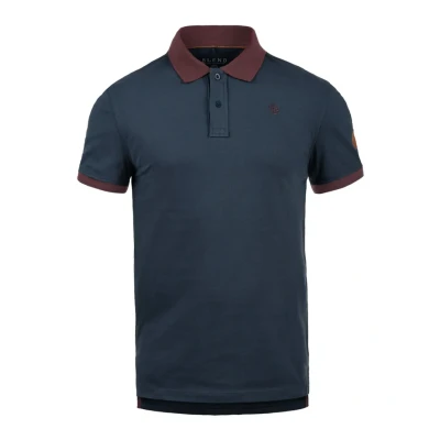 Abbildung von Blend Bhralf Poloshirt, Herren, Größe: Large, Dark navy