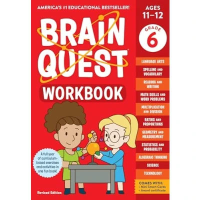 Abbildung von Brain Quest Workbook: 6th Grade Revised Edition (Brain Workbooks)
