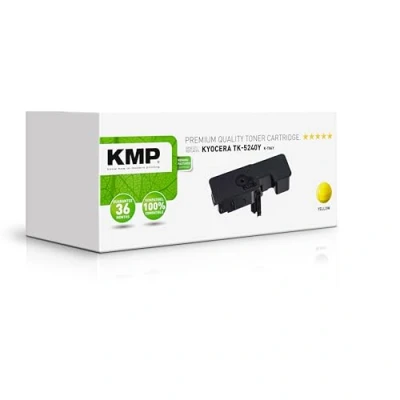Abbildung von KMP Toner K T84Y gelb kompatibel zu KYOCERA TK 5240Y
