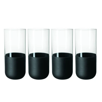 Abbildung von Villeroy &amp; Boch Manufacture Rock Longdrinkbecher Set 4tlg.