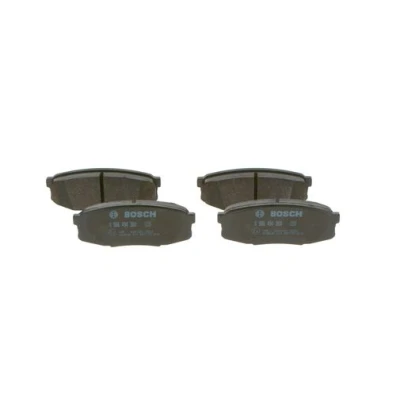 Abbildung von BOSCH 0 986 494 380 Bremsbelagsatz Low Metallic mit Anti Quietsch Blech, Montageanleitung TOYOTA: Land Cruiser 200, Prado 150