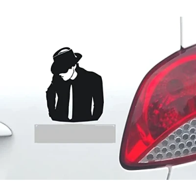 Abbildung von myrockshirt Keine Panik Aufkleber Autoaufkleber Sticker Auto`+ Bonus Testaufkleber Estrellina Glückstern ®, gedruckte Montageanleitung, waschanlagenfest,