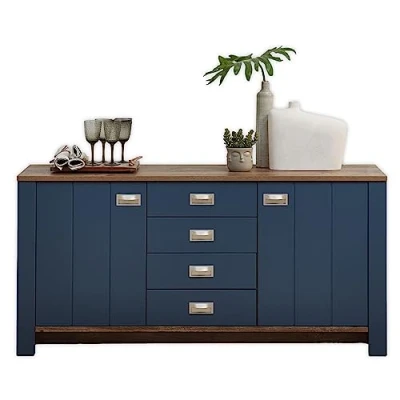 Abbildung von Innostyle Sideboard &quot;DIJON&quot;, (1 St.), 2 türig, 4 Fächer, Schubladen, Einlegeböden, Softclose