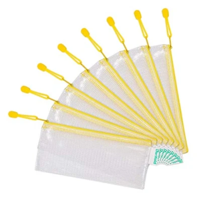 Abbildung von tarifold 509044 Reißverschlusstasche ZIPPER, DIN lang, PVC, gelb