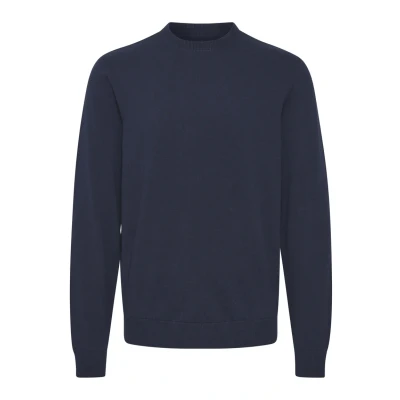 Abbildung von Casual Friday Cfkarl Strickpullover, Herren, Größe: XXL, Dark navy melange