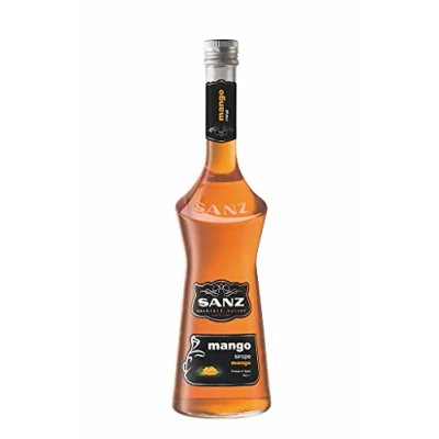 Abbildung von Sanz Mangosirup mit 22 % Mangosaft, alkoholfrei, 0,7 L