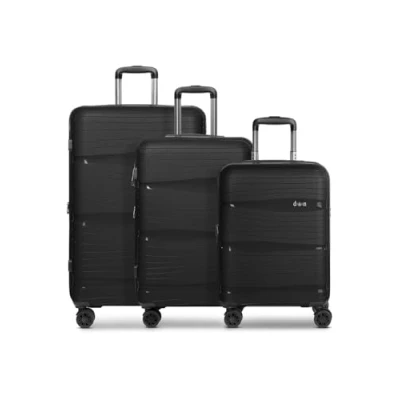 Abbildung von D&amp;N Trolleyset Travel Line 4300 Plus, 4 Rollen, (3 teilig, 3 tlg), Polypropylen