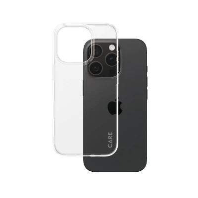 Abbildung von 0 CARE by PanzerGlass® Fashionable Case Transparent X Ray Soft Basic für iPhone 16 Pro