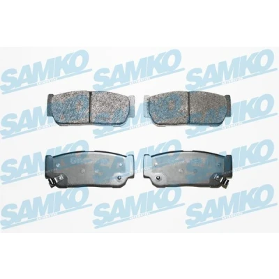 Abbildung von LPR 05P1504 Bremsbelagsatz KIA: SORENTO 1, SSANGYONG: Rexton W, RODIUS 2, Kyron