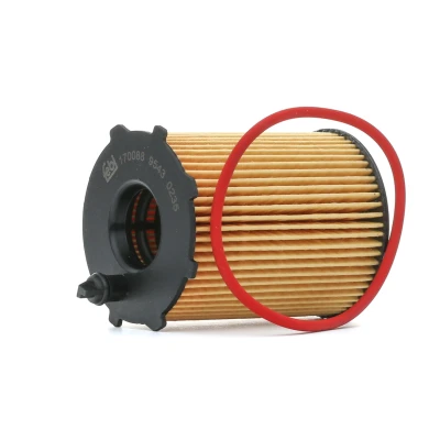 Abbildung von FEBI BILSTEIN 170088 Ölfilter mit Dichtring Filtereinsatz PEUGEOT: 208 I Schrägheck, 2008 Kombi, 308 II CITROËN: Berlingo