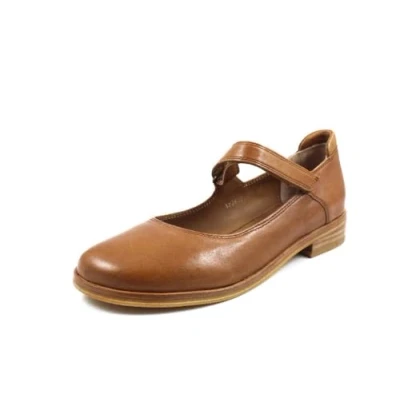 Abbildung von Everybody Morus Riemchen MIT Flachem Absatz Riemchenballerina, Damen, Größe: 38.5, Glove terra Schuhe