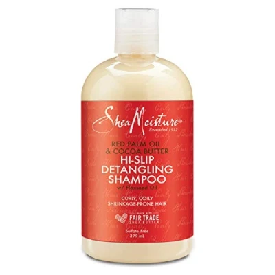 Abbildung von Shea Moisture Red Palm Oil &amp; Cocoa Butter Hi Slip Detangling Shampoo 399ml entwirrendes Haarwaschmittel
