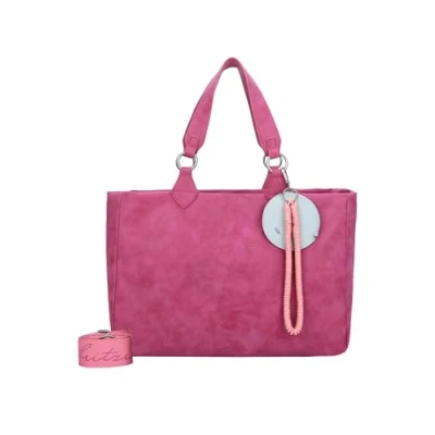 Abbildung von Fritzi aus Preußen IZZY Vintage 42 CM Handtasche, Damen, Größe: One Size, True berry