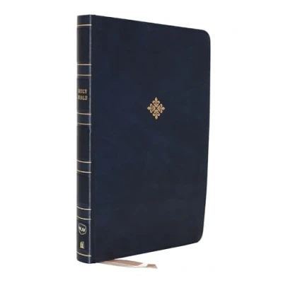 Abbildung von NKJV, Thinline Reference Bible, Leathersoft, Blue, Red Letter, Comfort Print: Holy New King James Version