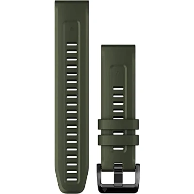 Abbildung von Garmin Quickfit Armband 22mm, passend für Fenix Serie, Epix (PRO) 47mm, Forerunner 935/ 945/ 955/ 965, Marq Approach S60/ S70 D2 Delta, Mach1, Descent G1, Quatix Serie