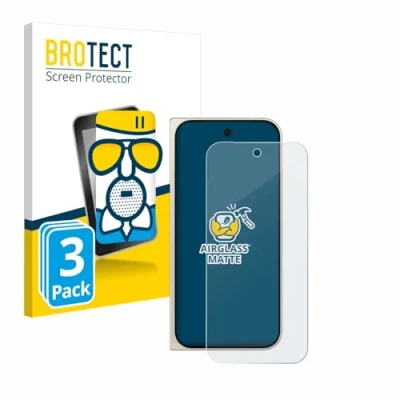 Abbildung von BROTECT Entspiegelungs Schutzglas für Google Pixel 9 Pro Fold (3 Stück) Schutz Folie Panzerfolie Glas Matt [Extrem Kratzfest 9H, Anti Reflex]