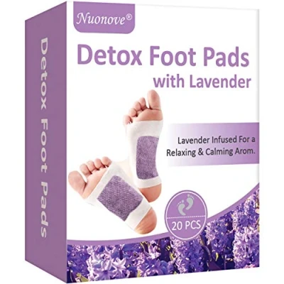 Abbildung von Detox Fußpflaster Vitalpflaster Fusspflaster, Lavendel Fusspflaster zur Entgiftung