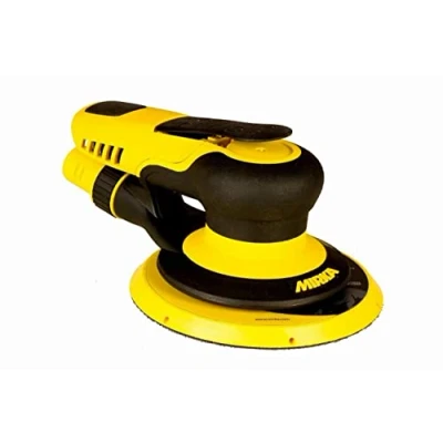 Abbildung von Mirka PROS 625CV / Druckluft Exzenter Schleifer Schleifmaschine mit Zentral Absaugung und Klett für Ø 150mm Schleifpapier 2,5mm Hub 8995625111