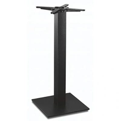 Abbildung von Dublino Stehtischgestell Tischbein Schwarz Premium PJ7588/110 Metall Stehtisch H 108 cm 19 kg Bodenplatte 43x43 max Tischplattengröße 70x70