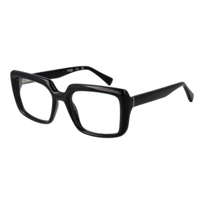 Abbildung von Guess Unisex GU50152 001 Rahmen von BRILLEN Injiziert Schwarz Geometrisch Normal