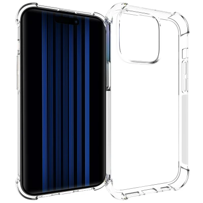 Abbildung von Apple iPhone 15 Pro Hülle Silikon iMoshion Soft Case/Backcover Handyhülle Transparent