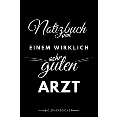 Abbildung von Notizbuch für den Arzt: personalisierte Geschenk Idee Männer, die kranken Menschen helfen