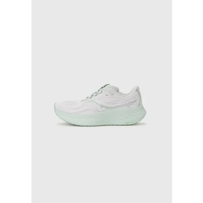 Abbildung von Saucony Damen Ride 18 Laufschuh, Nebel/Nebel, 38.5 EU