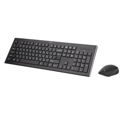 Abbildung von Basic Keyboard KC 200 Black QWERTY UKR
