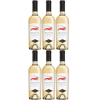 Abbildung von Aragosta Vermentino di Sardegna DOC Weißwein Wein trocken Italien I Visando Paket (6 x 0,75l)